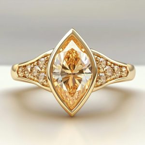 The Honey Celeste Ring